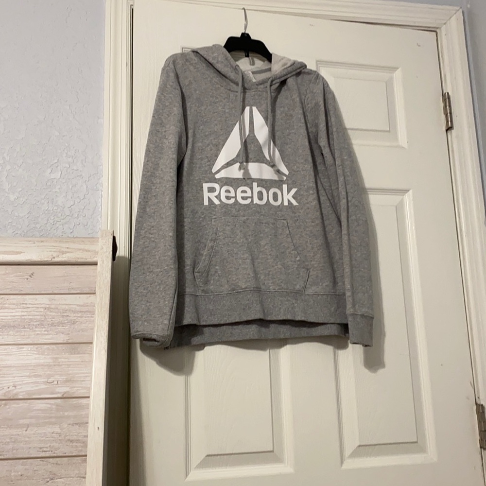 Grey Reebok Hoodie